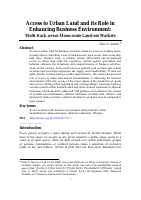 Urban Land and business development.pdf